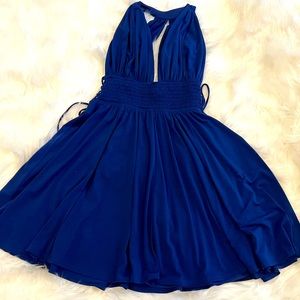 Medium, blue Express dress